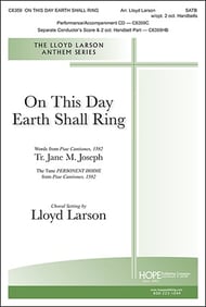 On This Day Earth Shall Ring SATB choral sheet music cover Thumbnail